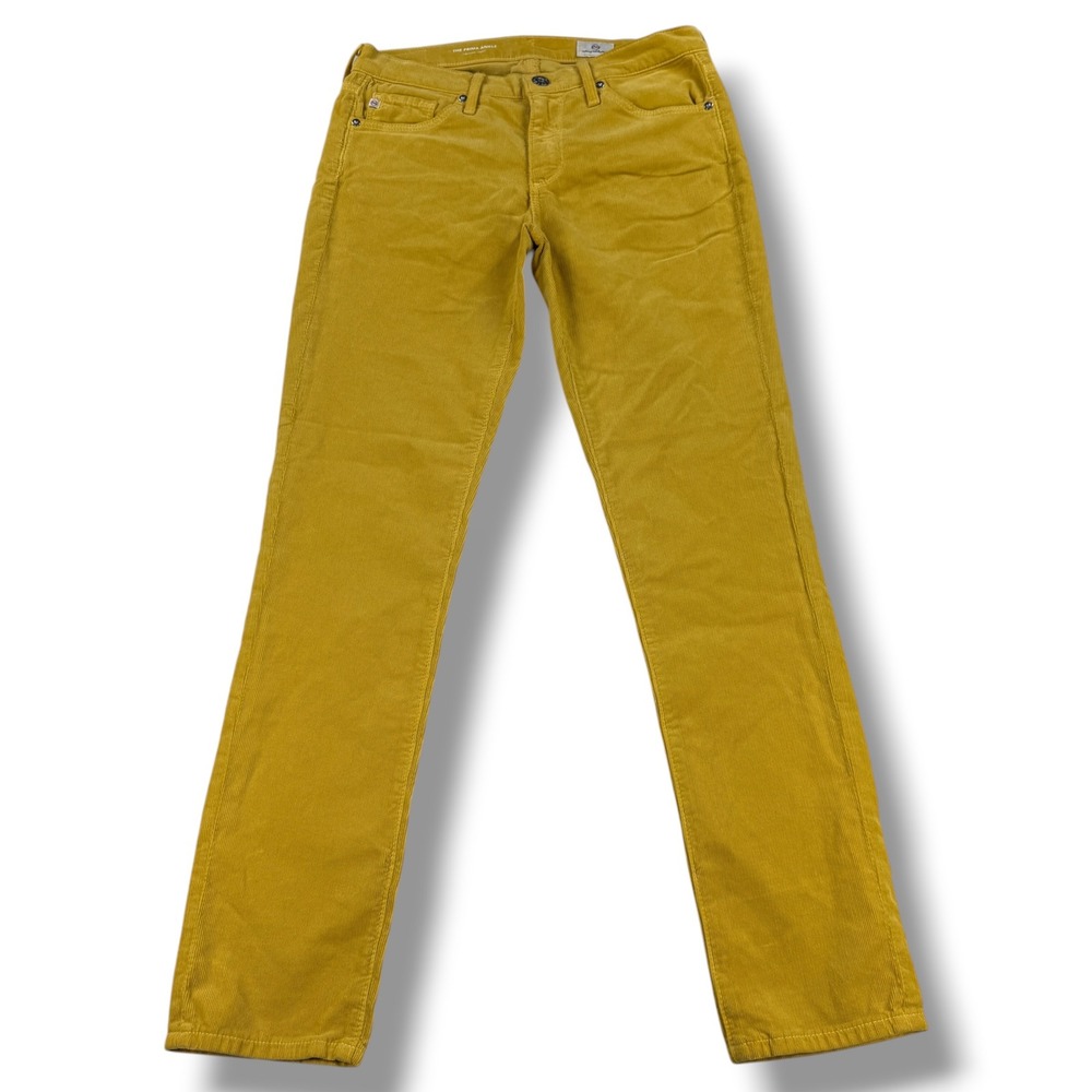 AG Adriano Goldschmied The Prima Ankle Corduroy Pants Womens Size 26